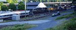 NS train 13R tied down on track 2.  Amtrak Regional 171(14) tied down on the storage track and the honey dipper.